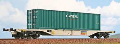 Amintiri AF30050 - H0 - Containertragwagen Capital, CFR Marfa, Ep. VI